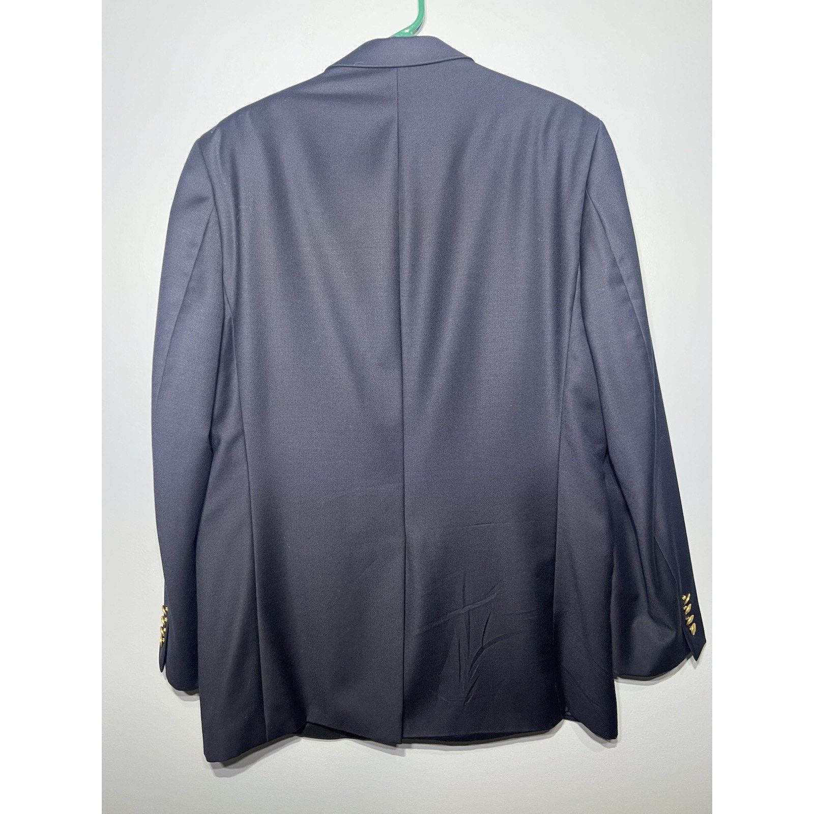 Ralph Lauren Ralph Lauren Blazer Men 42L Navy Gold Button Sports Coat Size 42L - 4 Thumbnail