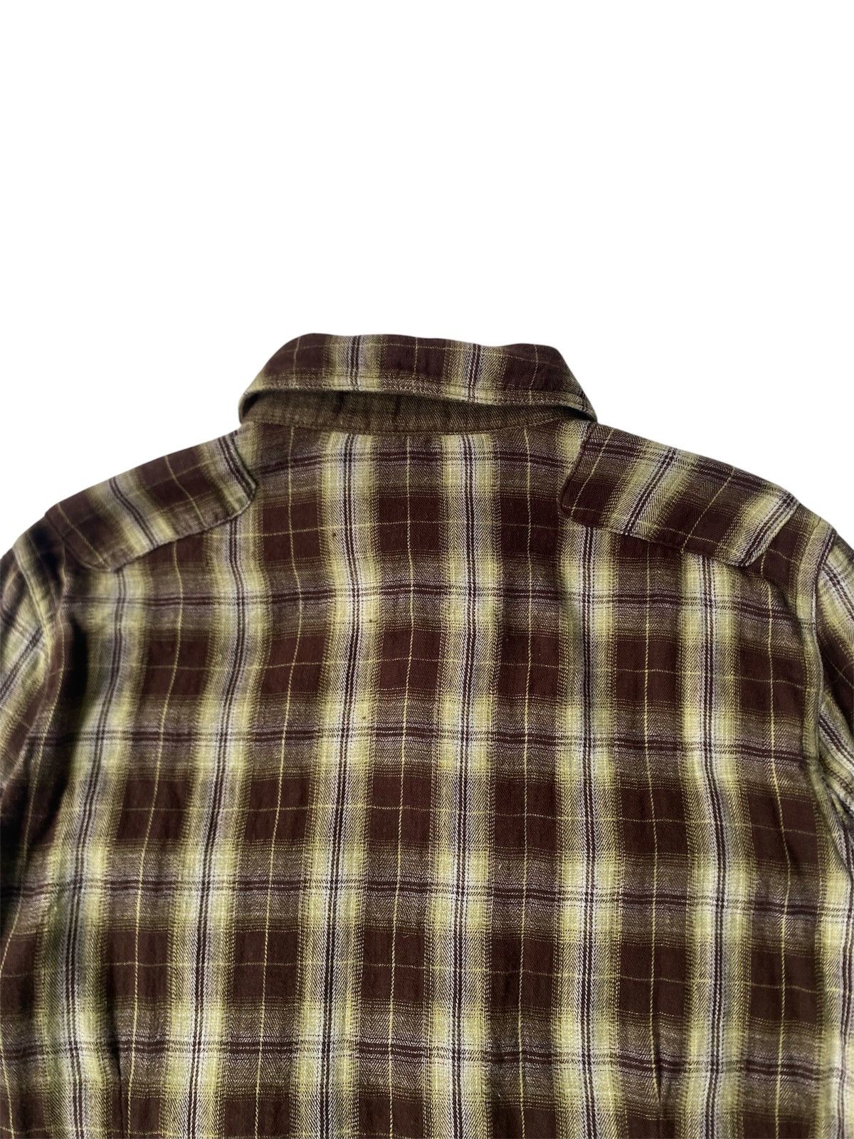 Nigel Cabourn Nigel Cabourn Reversible Flannel Plaid Pattern Shirt Size US S / EU 44-46 / 1 - 10 Thumbnail