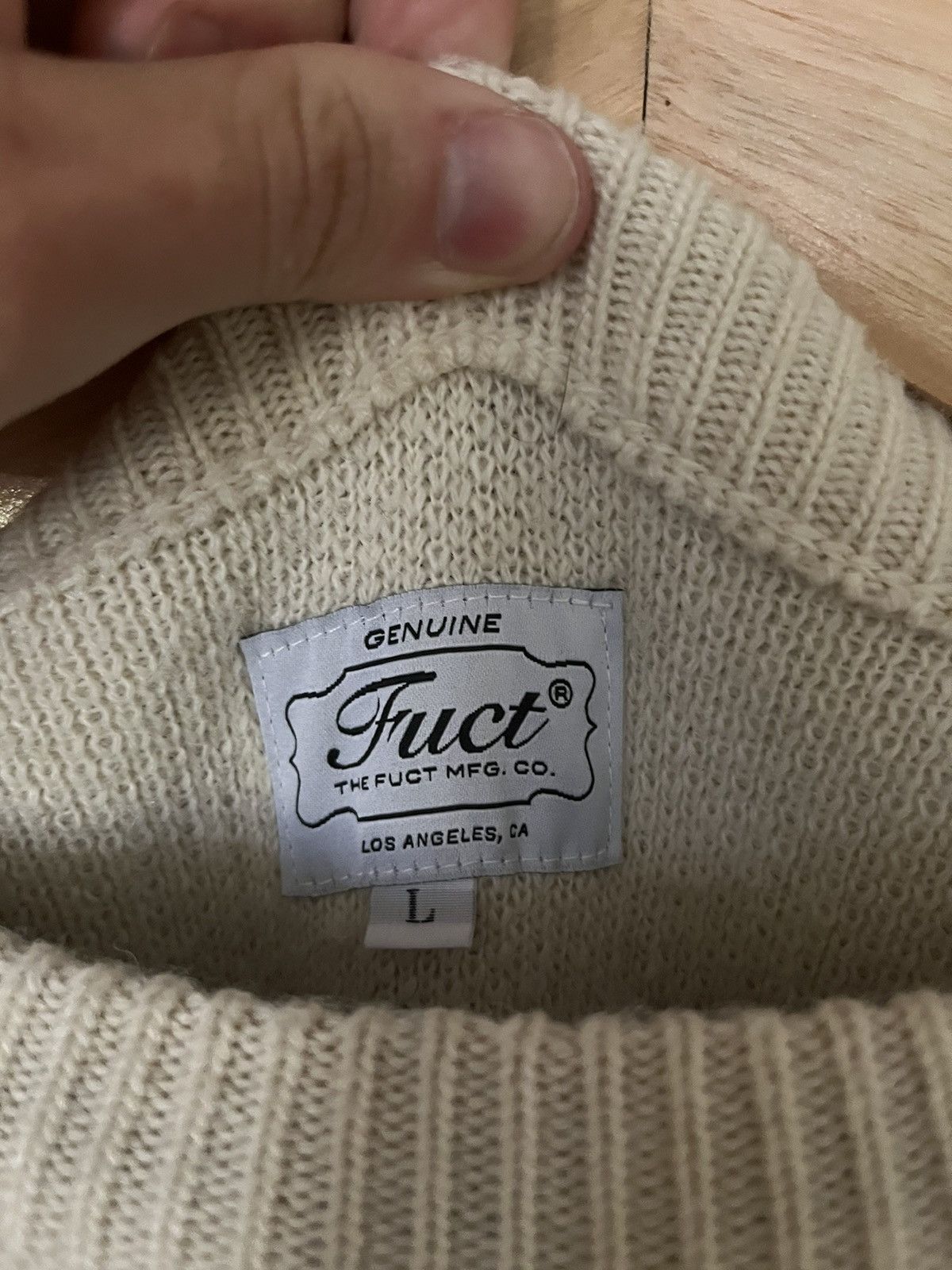 FUCT FUCT “kill people not animals” SWEATER Size US L / EU 52-54 / 3 - 3 Thumbnail