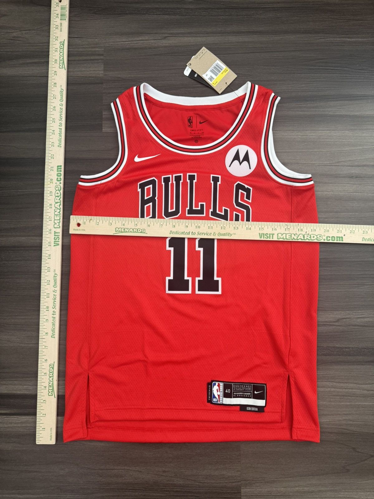 Nike Nike DeMar DeRozan Chicago Bulls #11 Home Jersey Size S 40 Size US S / EU 44-46 / 1 - 7 Thumbnail