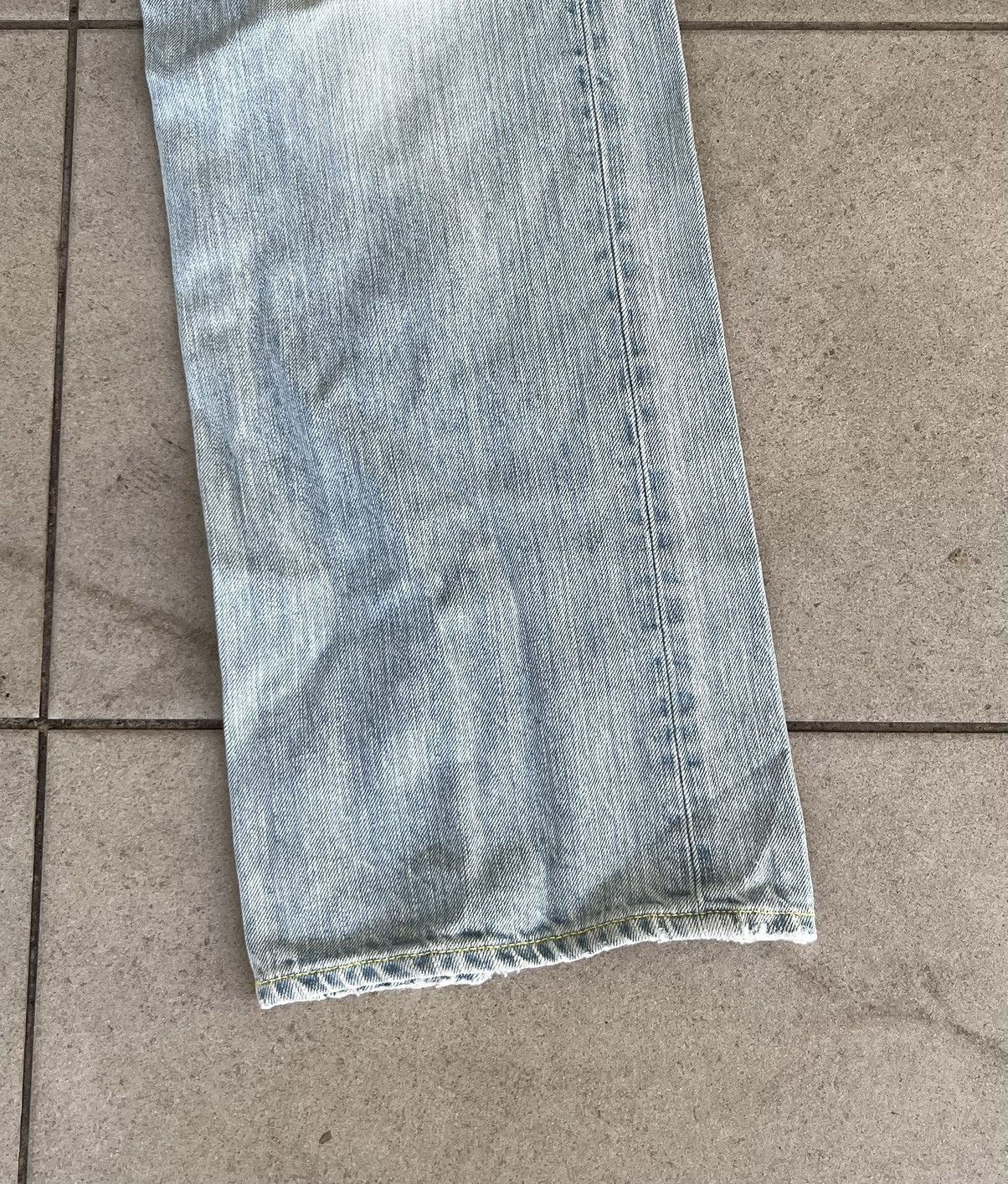 Japanese Brand Vintage CO & LU Iconic Japanese Brand Faded Blue Jeans Size US 26 / EU 42 - 4 Thumbnail