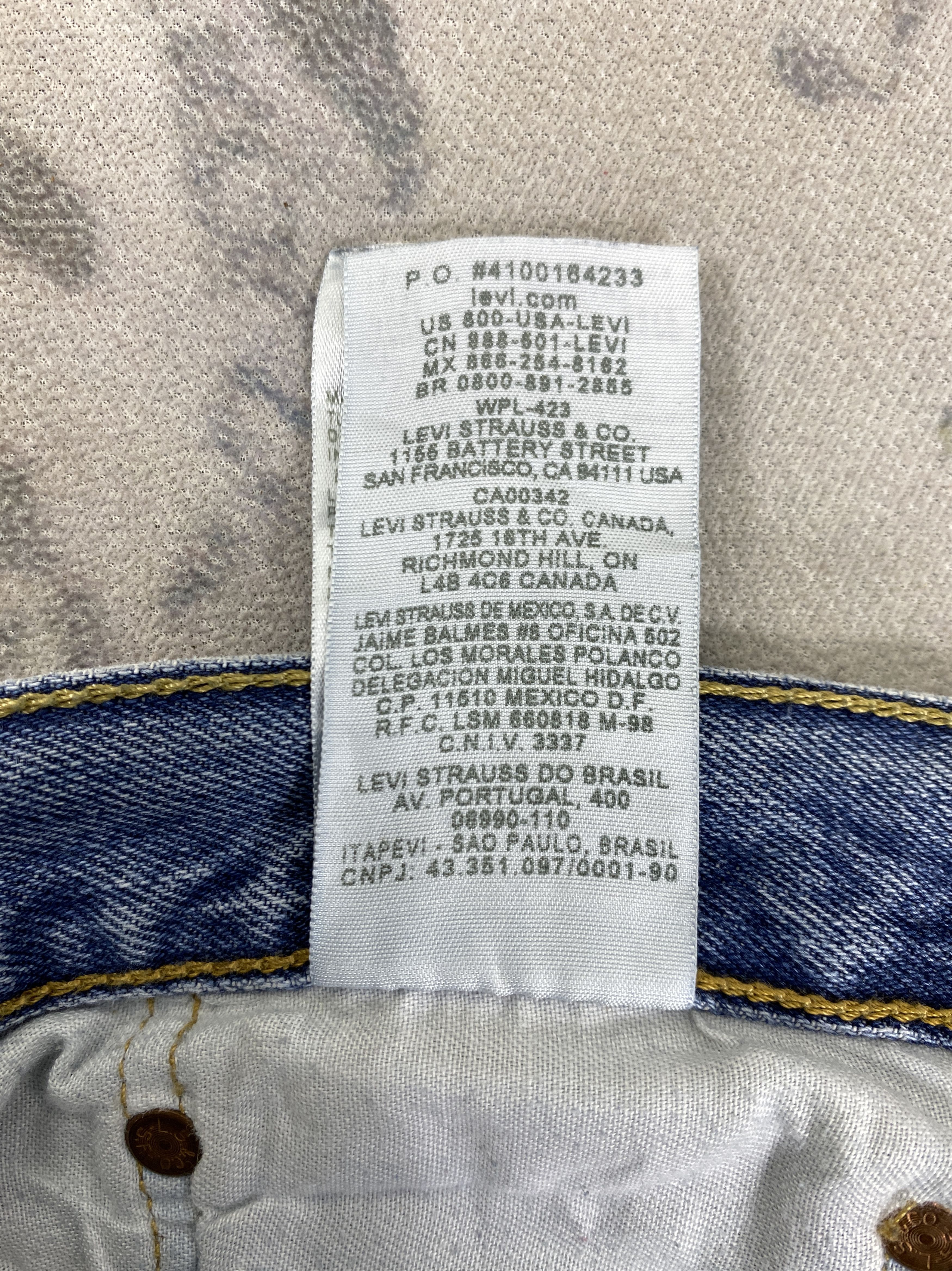 Levi's Blue Vintage Levi's 501 Jeans 37x32 Denim -JN1591 Size US 36 / EU 52 - 12 Thumbnail