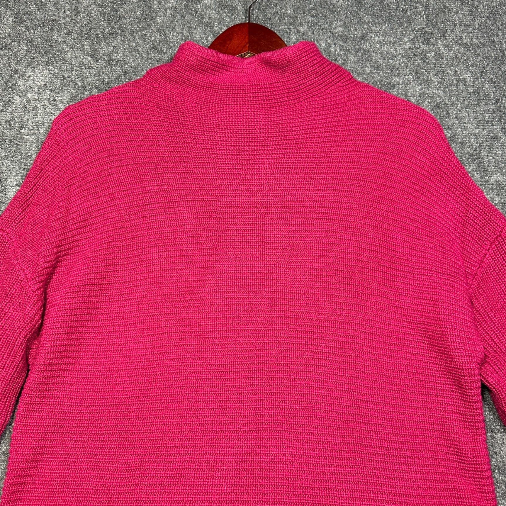 Michael Kors VINTAGE Michael Kors Sweater Womens L Long Sleeve Mock Pullover Ribbed Hem Cuffs Logo Knit Regular Purple Size L / US 10 / IT 46 - 5 Thumbnail