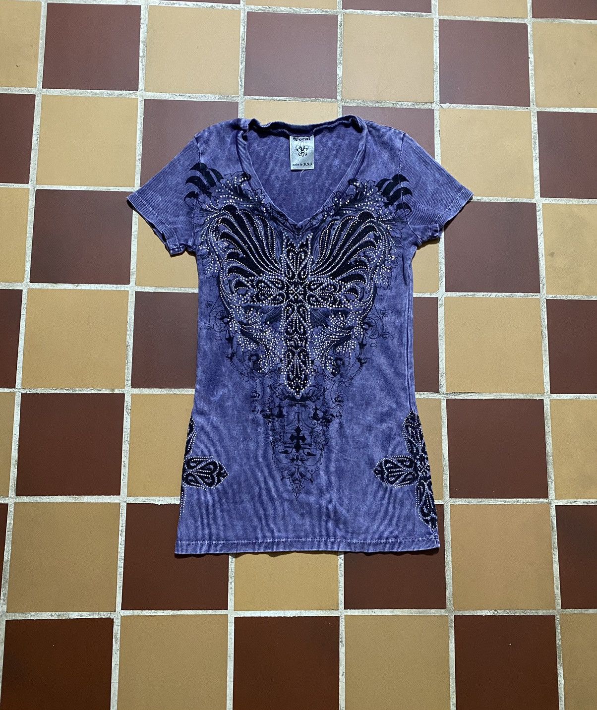 Vintage Vintage Y2K Vocal 2000s Punk Grunge Goth Shirt Size L / US 10 / IT 46 - 1 Thumbnail