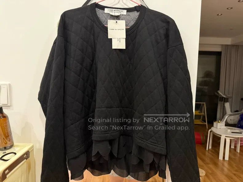 Comme des Garcons Comme Des Garcons Black Long Sleeve Top XS Size Size XS / US 0-2 / IT 36-38 - 1 Thumbnail
