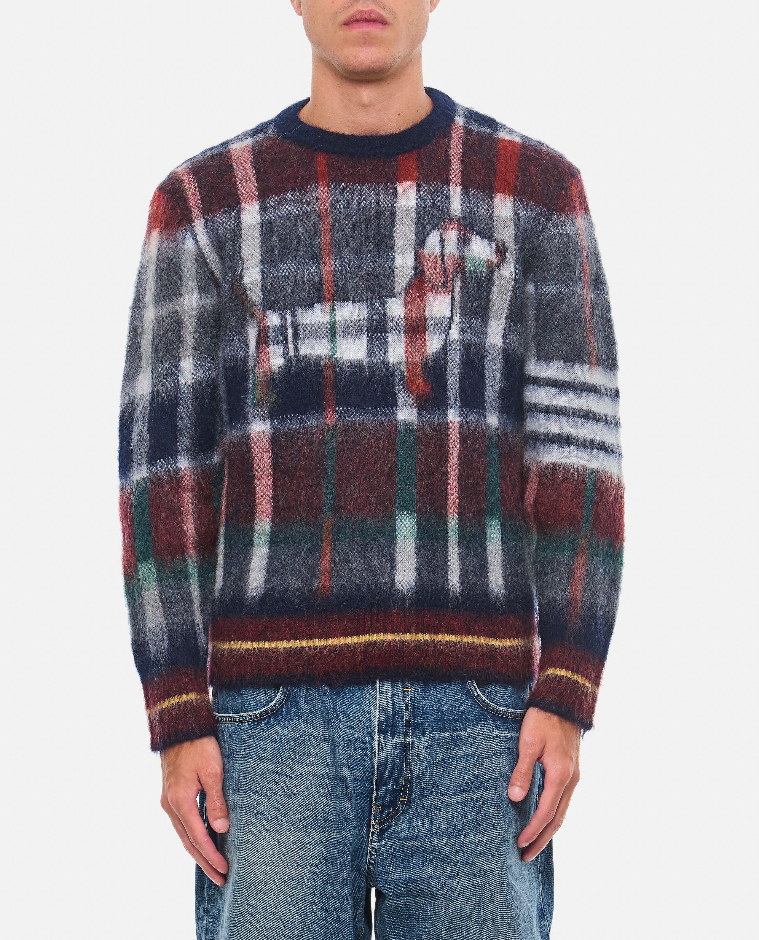 Thom Browne HECTOR TARTAN PULLOVER Size US S / EU 44-46 / 1 - 1 Thumbnail