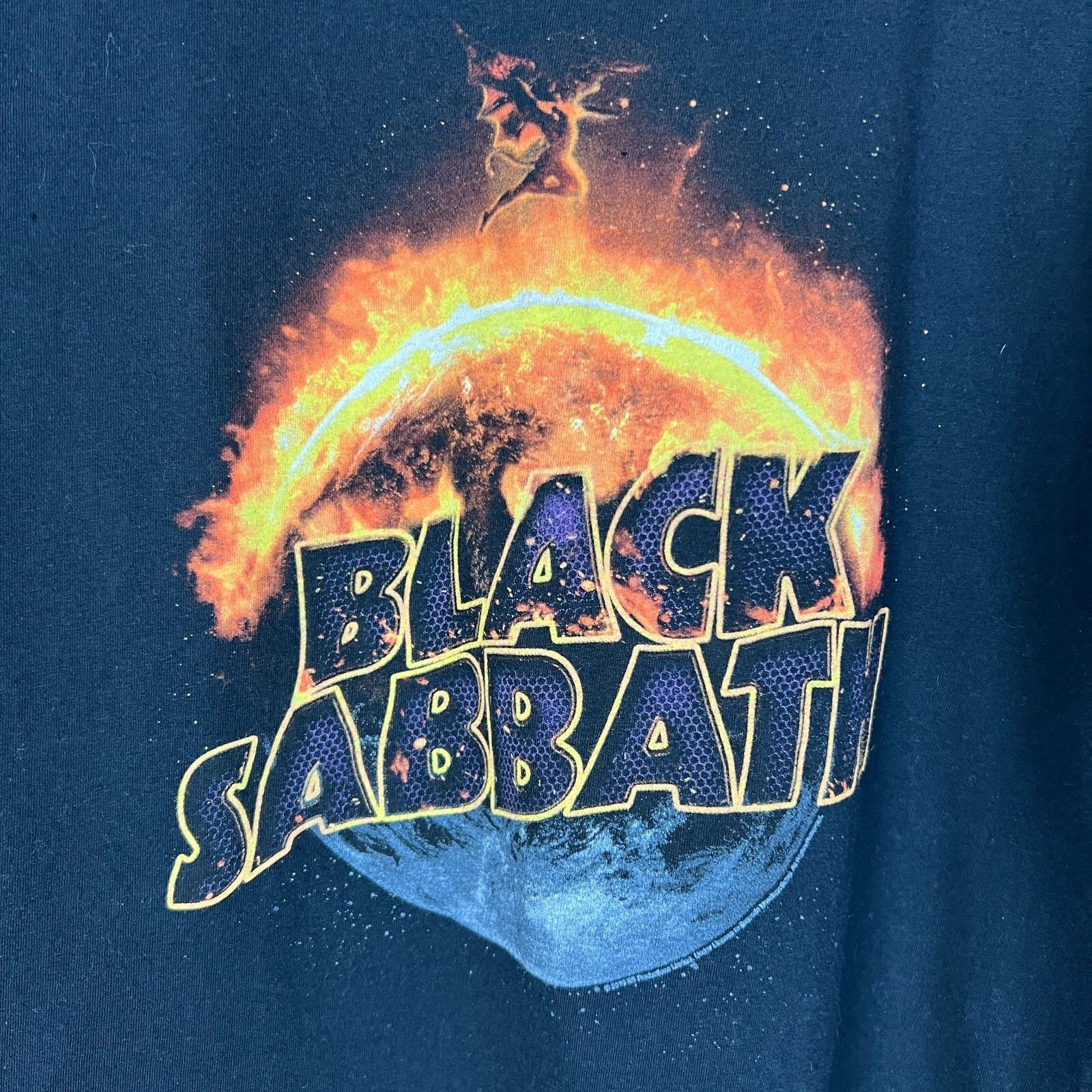 Band Tees Black Sabbath Tank Top Men's Size L Black Sleevelees ` Size US L / EU 52-54 / 3 - 4 Thumbnail
