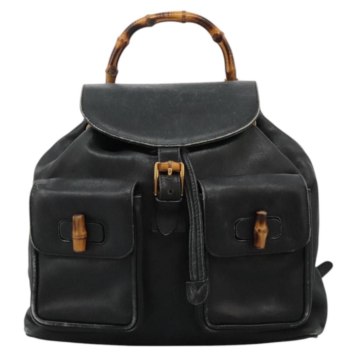 Gucci Gucci Bamboo backpack Size ONE SIZE - 1 Thumbnail