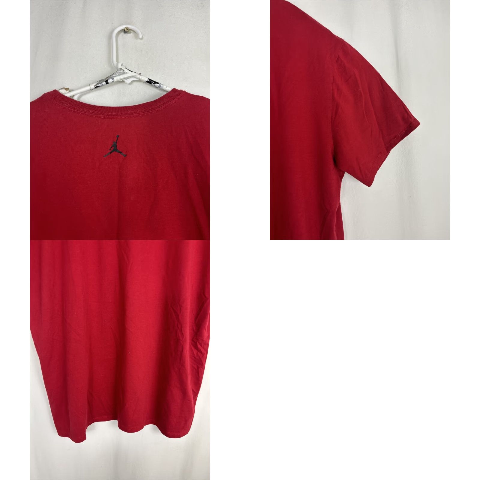 Nike VINTAGE NIKE AIR JORDAN 31 MODERN WING RETRO GYM RED SHIRT XXL GYM RED BLACK BRED T-Shirt Mens Graphic Tee Jordan 80s 90s Size US XXL / EU 58 / 5 - 9 Thumbnail