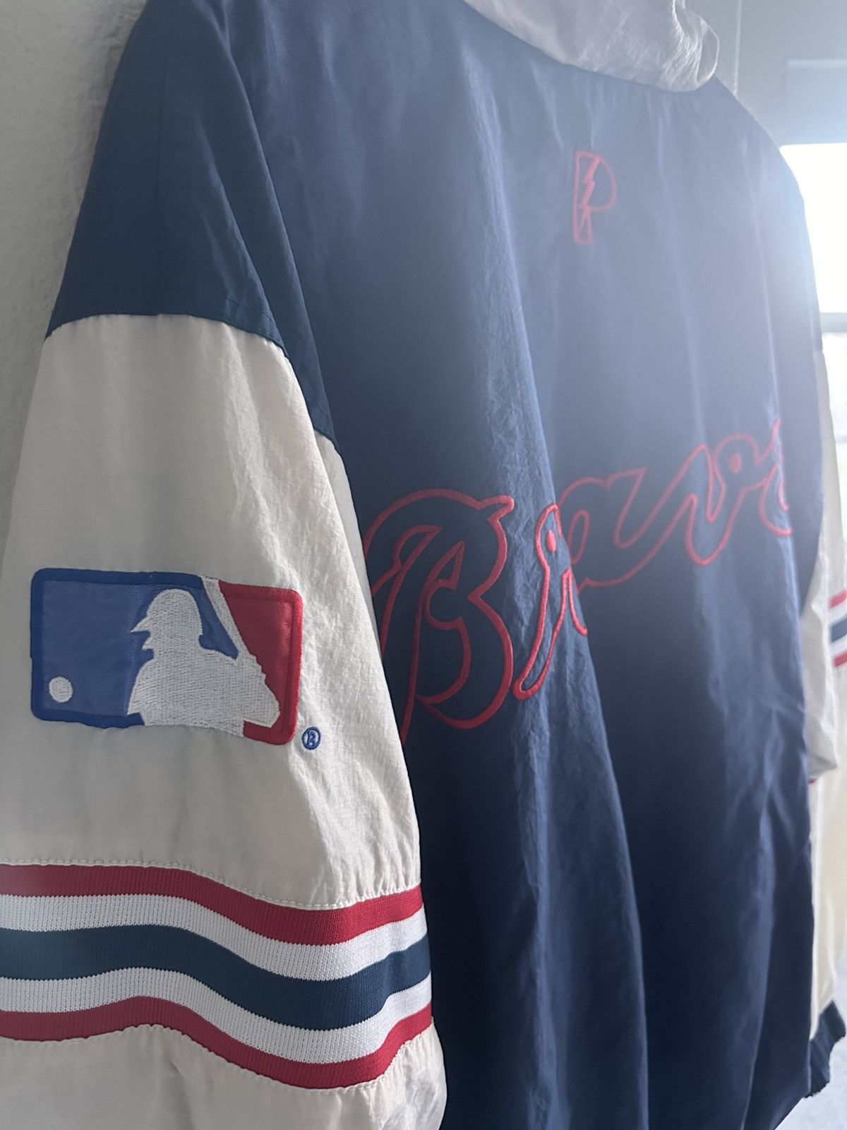 Pro Player Atlanta Braves Embroidered MLB Vintage Jacket Size US M / EU 48-50 / 2 - 3 Thumbnail