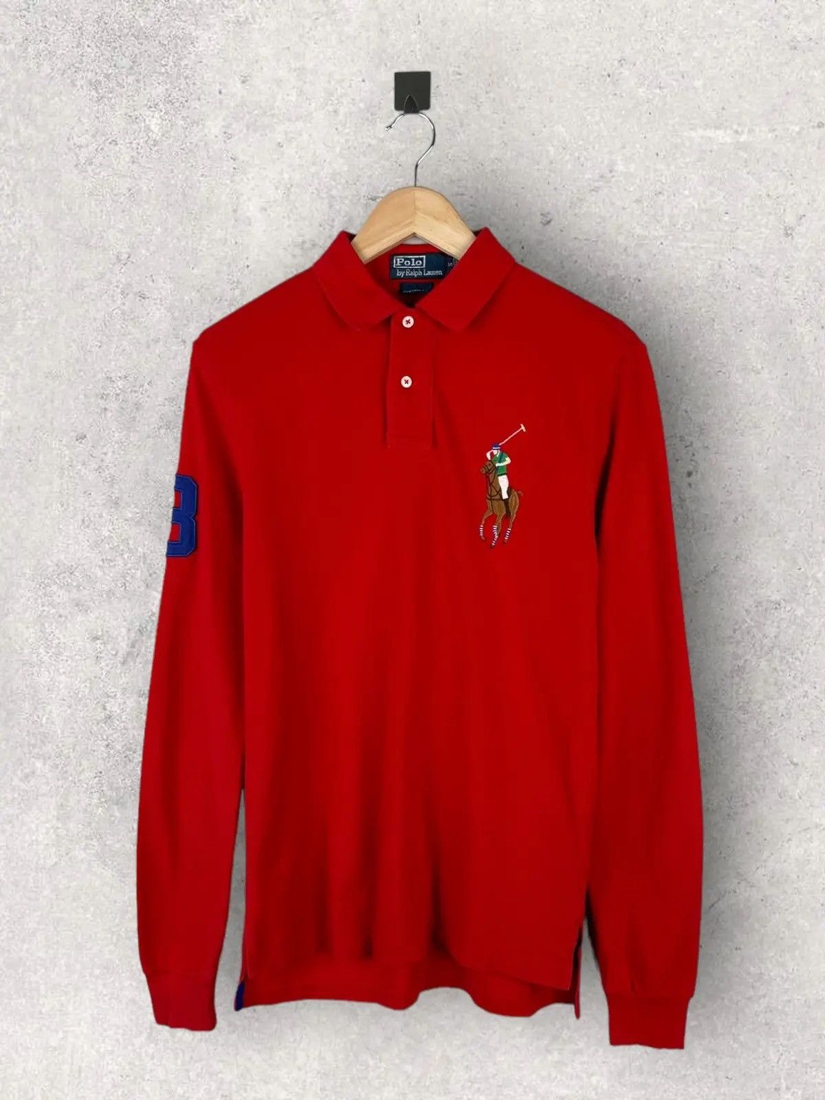 Vintage Y2k Polos Ralph Lauren Big Pony Rugby Shirt