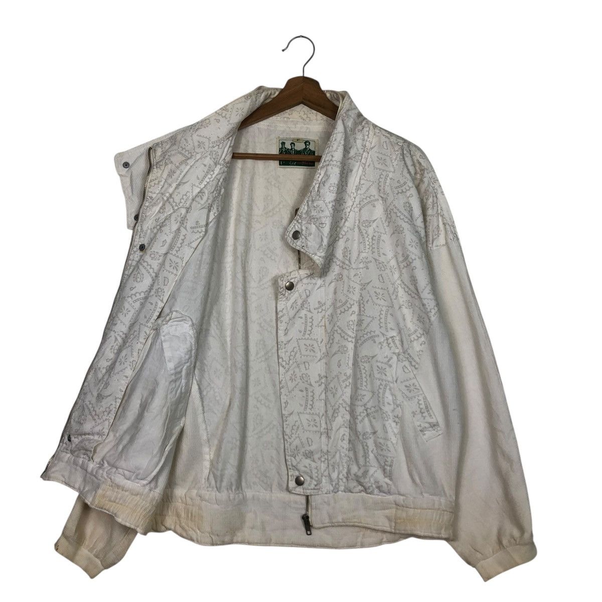 Japanese Brand 🔥VINTAGE BIKER BOMBER JACKET KING JONATHAN ISSEY MIYAKE Size US M / EU 48-50 / 2 - 13 Thumbnail