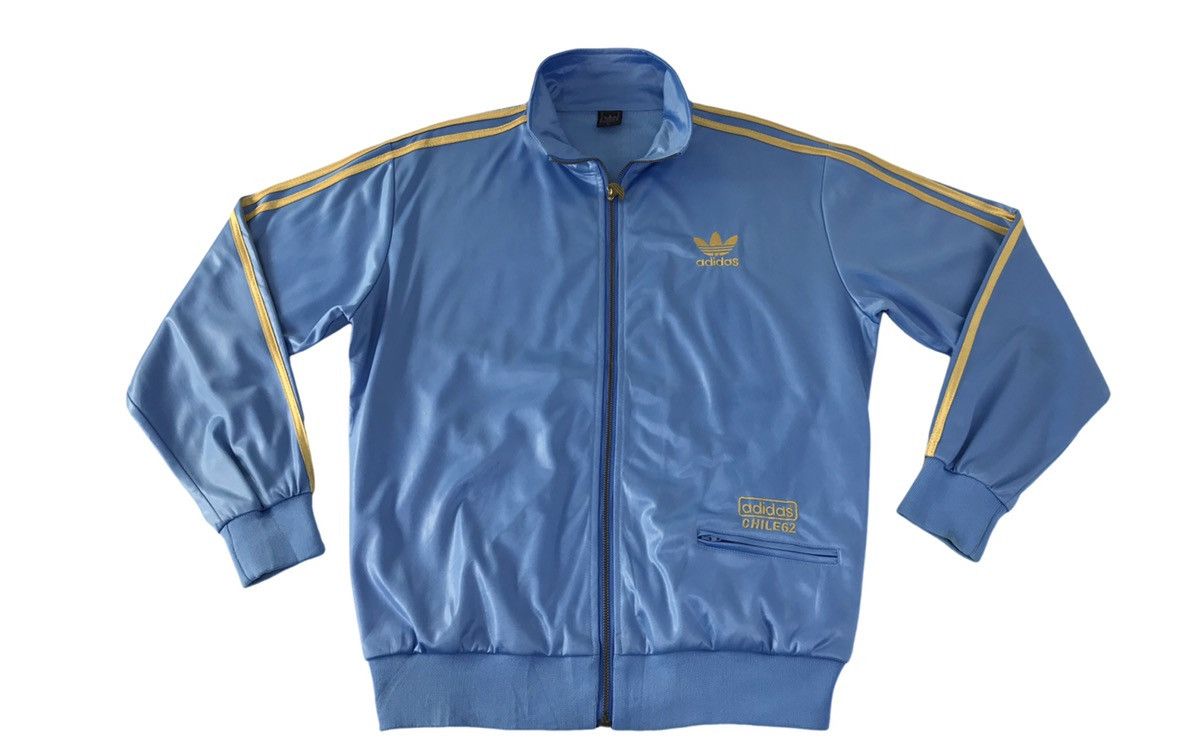 Vintage Sweater Adidas Chile 62 Zipper Style