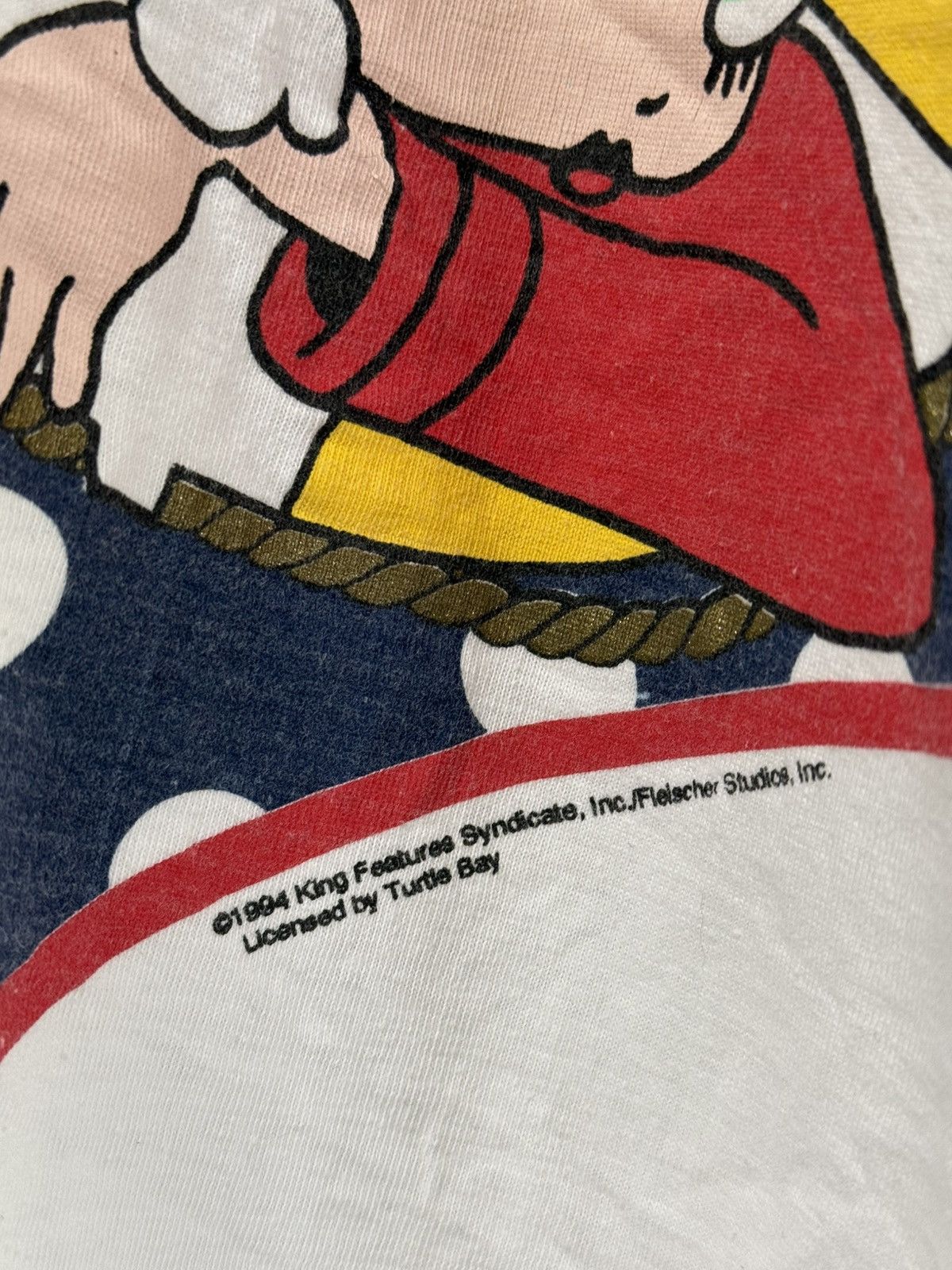 Vintage Vintage 90’s Betty Boop Sailor Tee Shirt 2XL Size US XXL / EU 58 / 5 - 3 Thumbnail