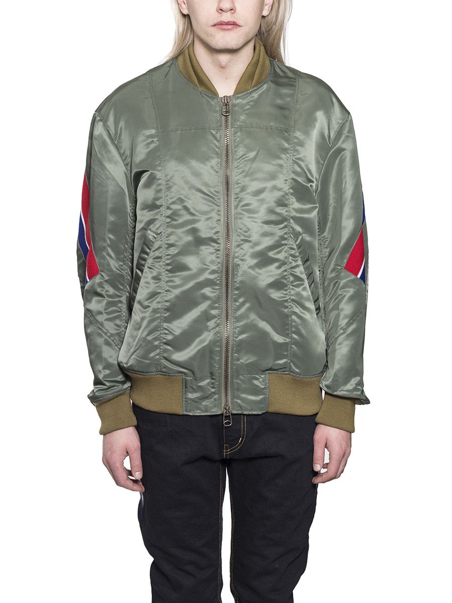 Facetasm Bomber with knit inserts Size US XL / EU 56 / 4 - 7 Thumbnail