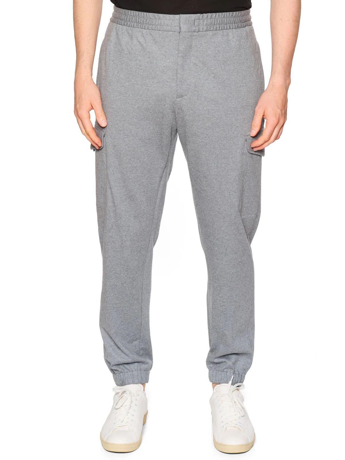 Ermenegildo Zegna ERMENEGILDO ZEGNA Gray Wool Cargo Sweatpants EU 52 NEW US 36 Size US 36 / EU 52 - 1 Thumbnail