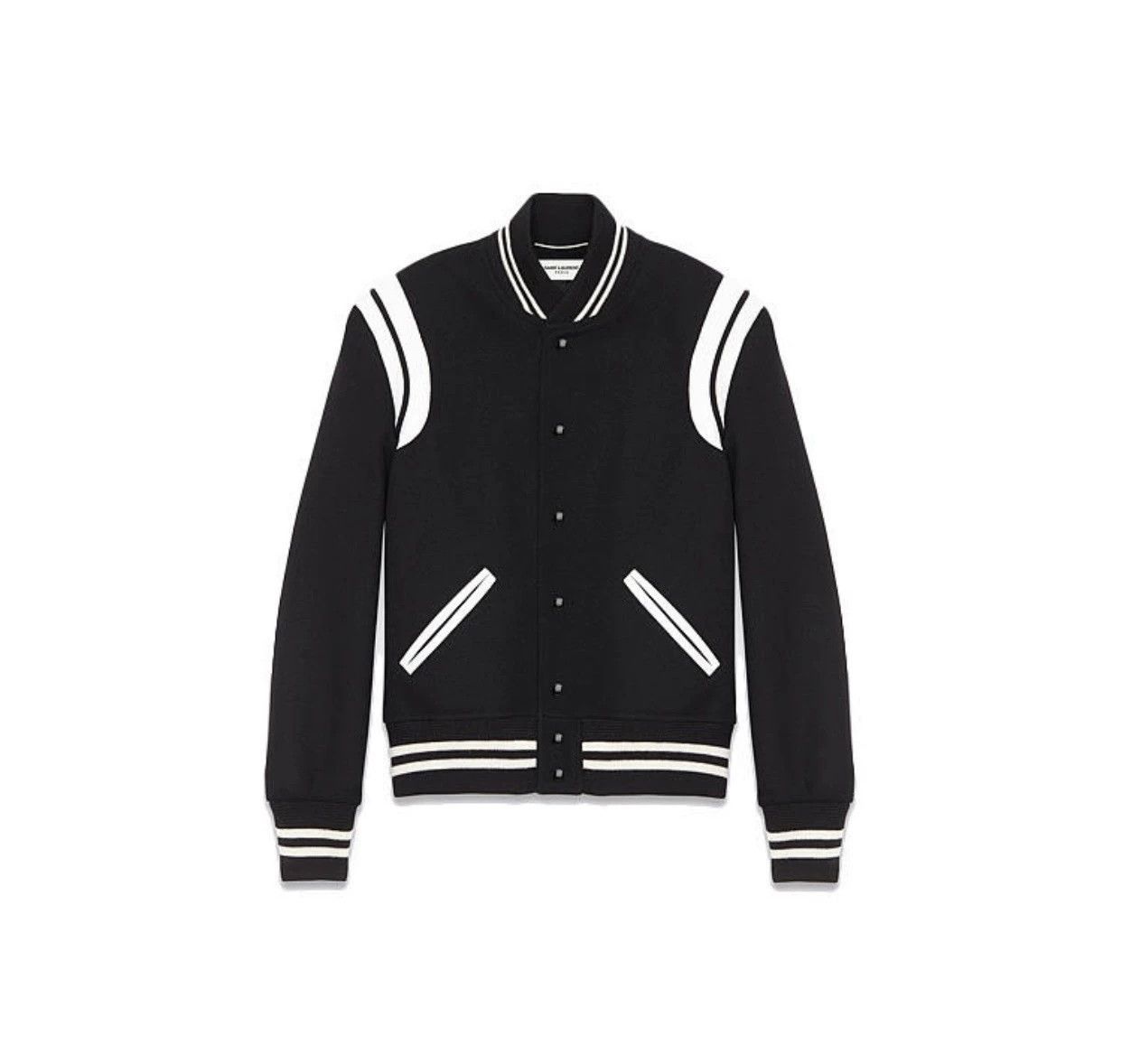 Saint Laurent Paris Saint Laurent Paris Classic baseball jacket Size US L / EU 52-54 / 3 - 1 Thumbnail