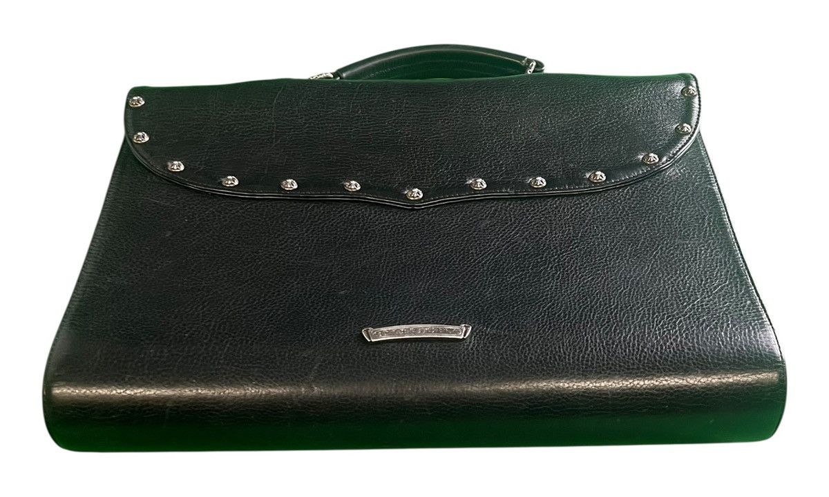 Chrome Hearts Chrome Hearts Gunslinger Briefcase Black Leather (PreOwned) Size ONE SIZE - 2 Thumbnail