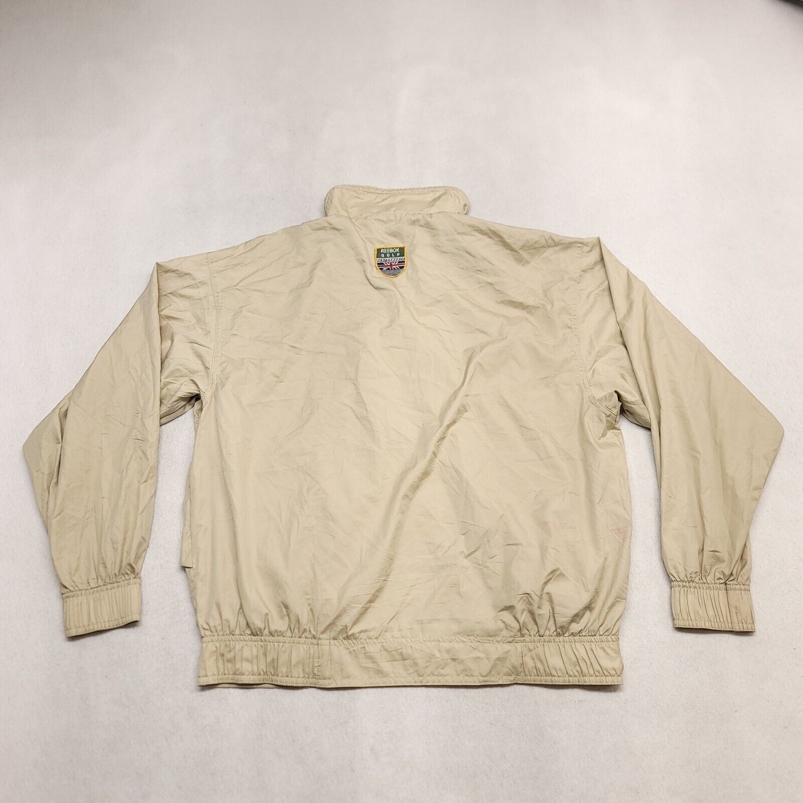 Reebok Reebok Golf Pullover Jacket Womens Size Medium M Beige Size M / US 6-8 / IT 42-44 - 12 Thumbnail