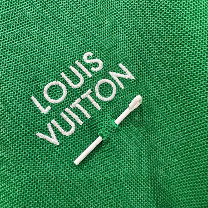 Louis Vuitton Louis Vuitton Green Letter Logo Embroidered Pin Straight S Size US XL / EU 56 / 4 - 4 Thumbnail