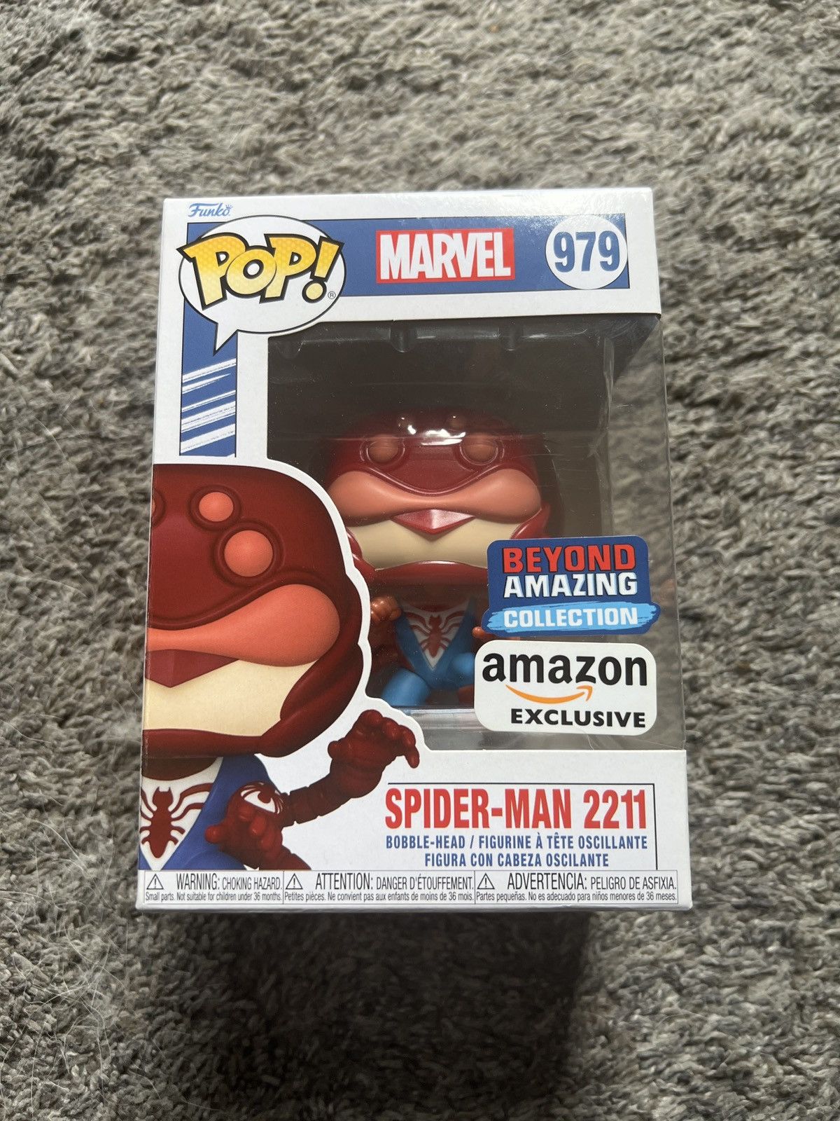 Marvel Comics Funko Pop! Spider-Man 2211 Bobble-Head Size ONE SIZE - 1 Thumbnail