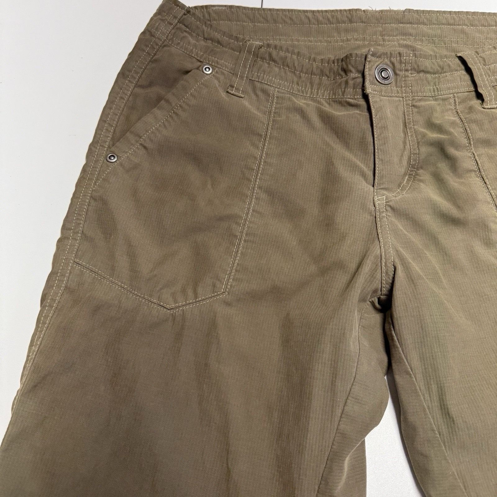 Kuhl Kuhl Pants Womens 8 Brown Hiking Outdoor Casual (32x30.5) Size US 32 / EU 48 - 3 Thumbnail