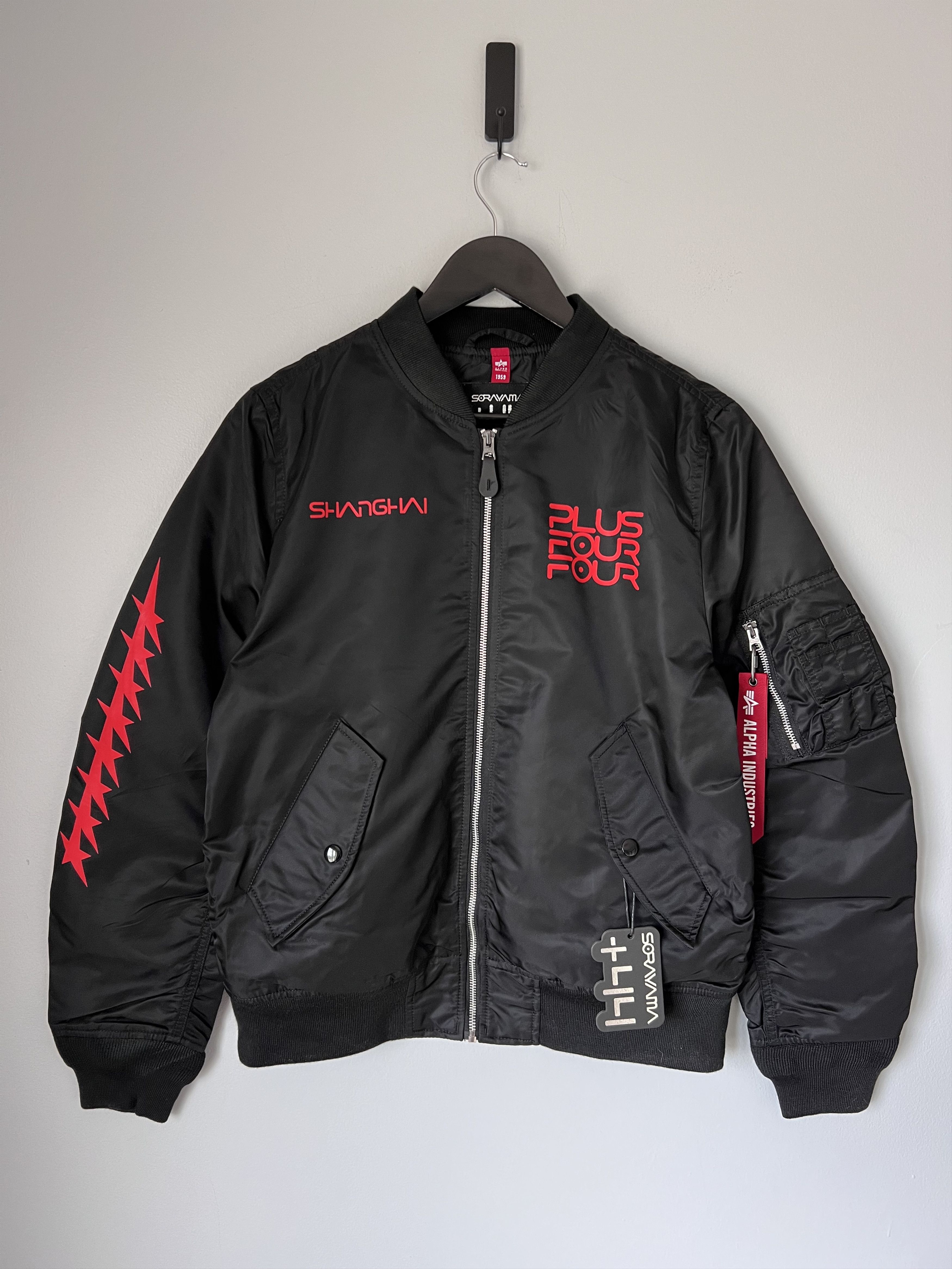 +44 +44 Hajime Sorayama Alpha Industries Snake Bomber Jacket Size US XL / EU 56 / 4 - 5 Thumbnail