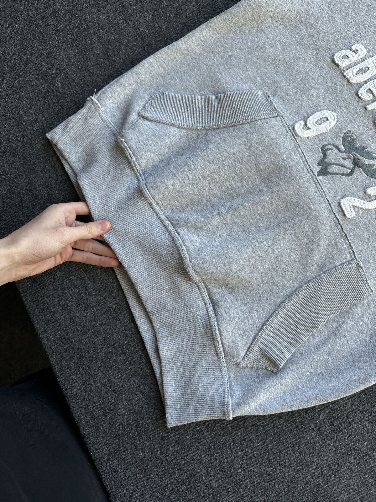 Abercrombie & Fitch 🚨 ABERCROMBIE & FITCH BIG LOGO HOODIE MEN Y2K RARE Size US S / EU 44-46 / 1 - 4 Thumbnail