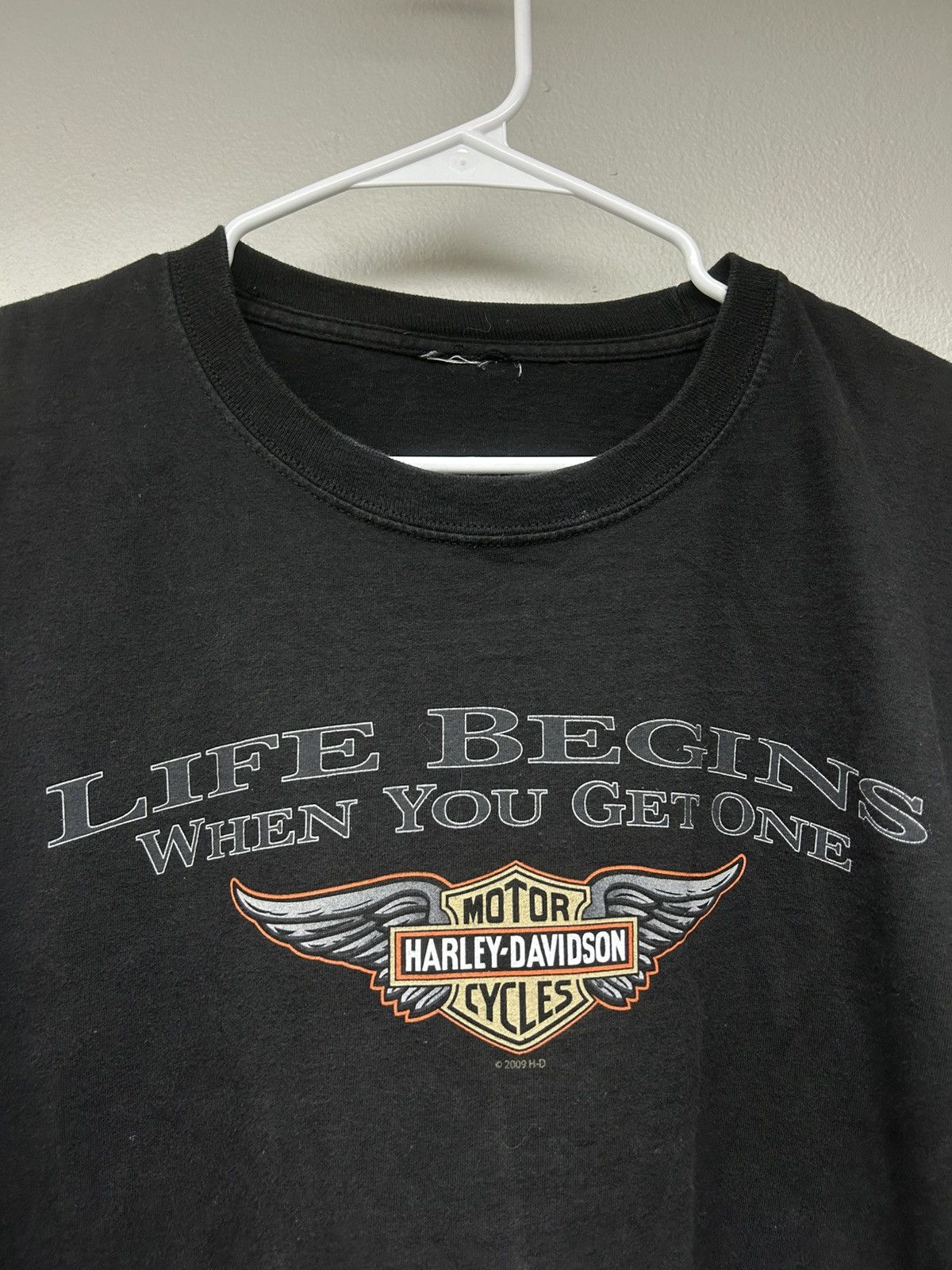 Harley Davidson 09 Harley Davidson Space Coast Life Begins When You Get One Size US XL / EU 56 / 4 - 3 Thumbnail