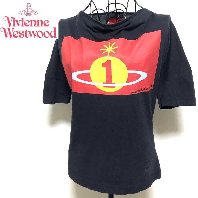 Vivienne Westwood Vivienne Westwood Printed short sleeved T-shirt top Size XS / US 0-2 / IT 36-38 - 1 Thumbnail