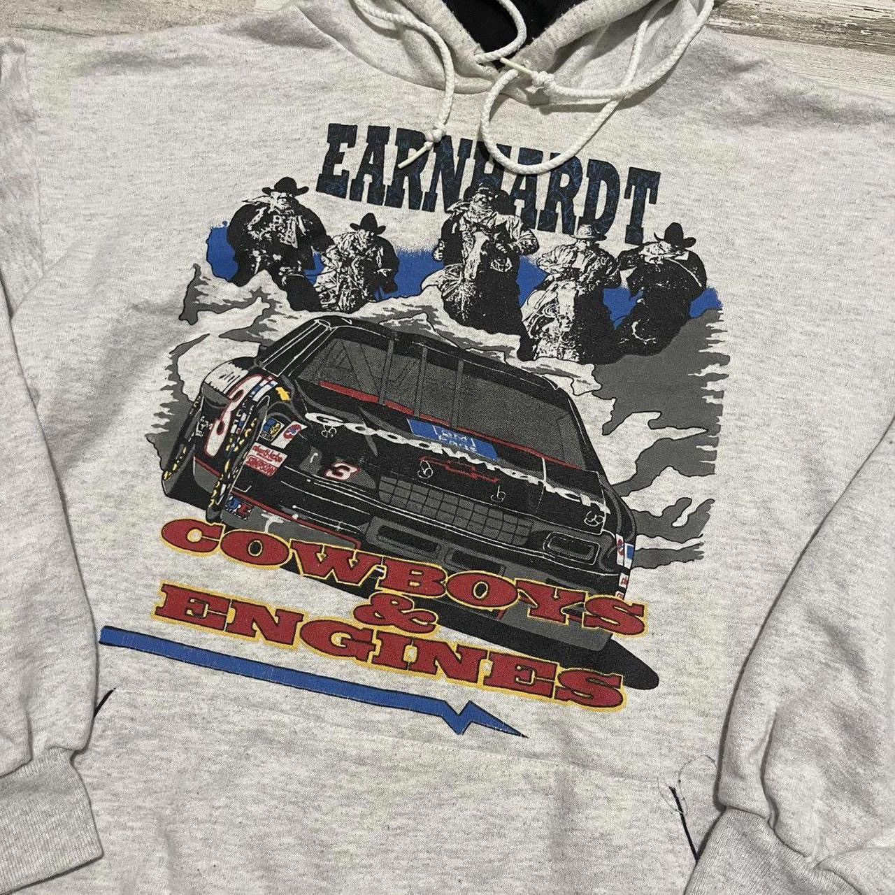 NASCAR Vintage NASCAR Dale Earnhardt Racing Double Sided Hoodie S Size US S / EU 44-46 / 1 - 4 Thumbnail