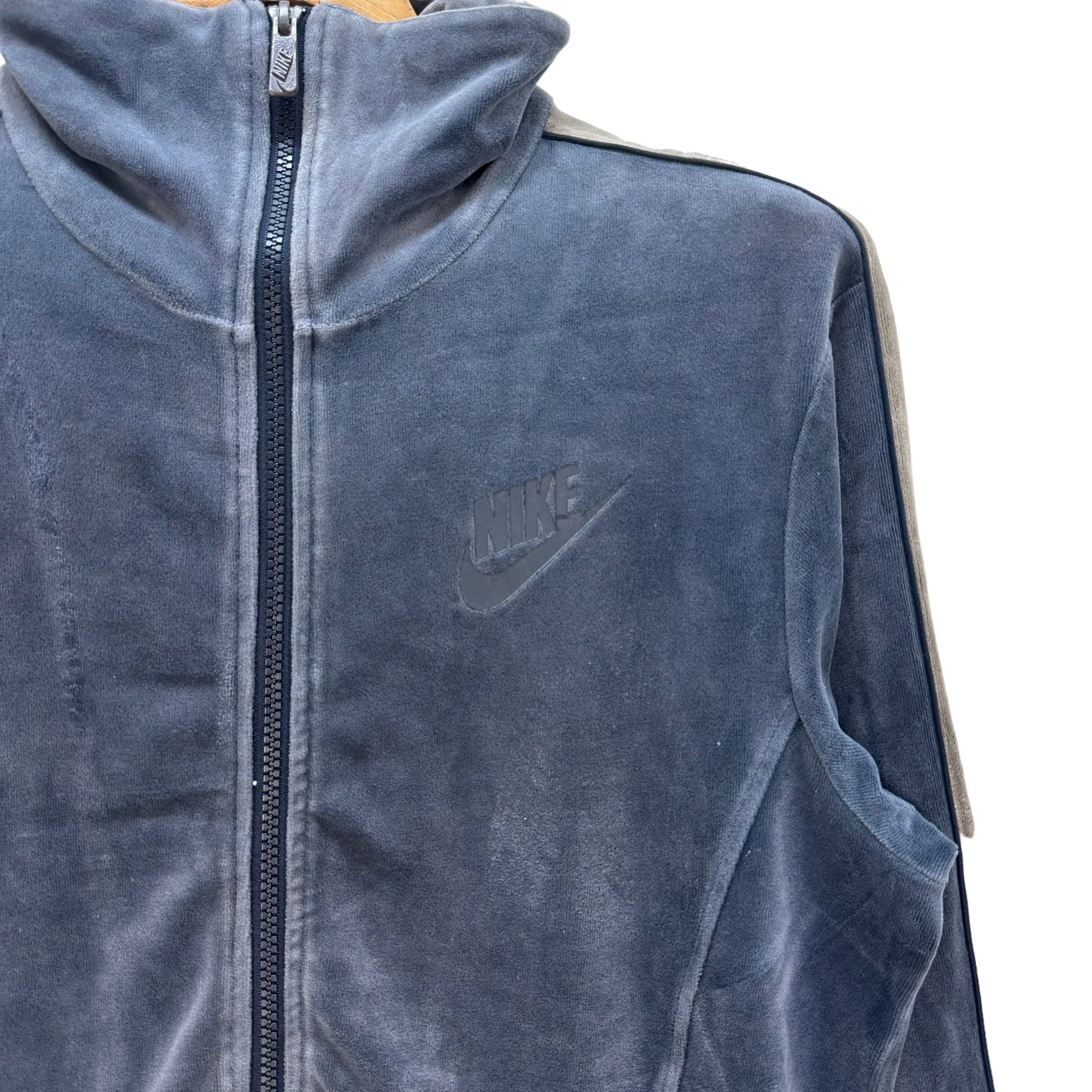 Nike NIKE VELVET SWEATER JACKET #8074-200 Size US M / EU 48-50 / 2 - 3 Thumbnail
