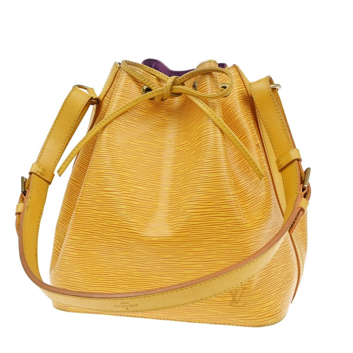 Louis Vuitton Petit Noe Handbag Epi Leather