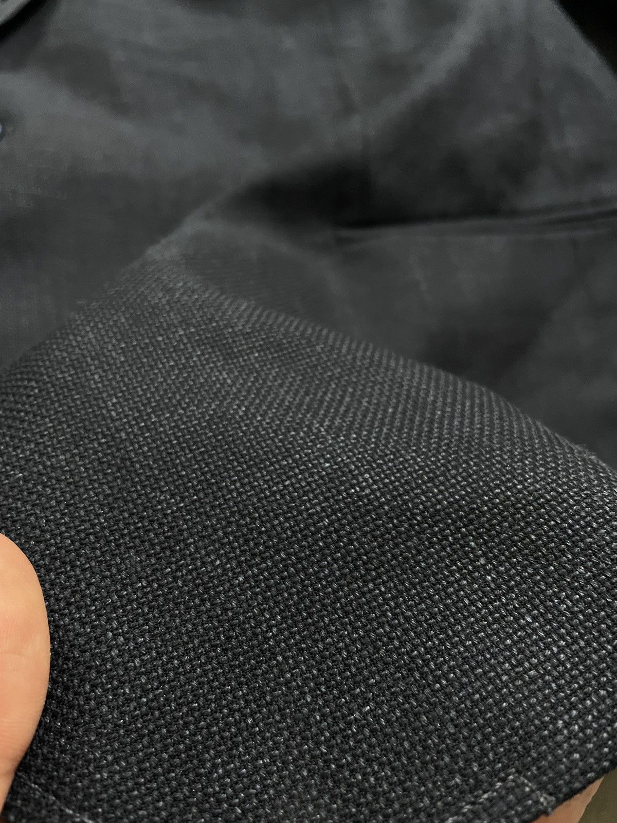 Designer × Loro Piana Blazer Jacket Dark Blue Loro Piana Size 2XL Size 52S - 2 Thumbnail