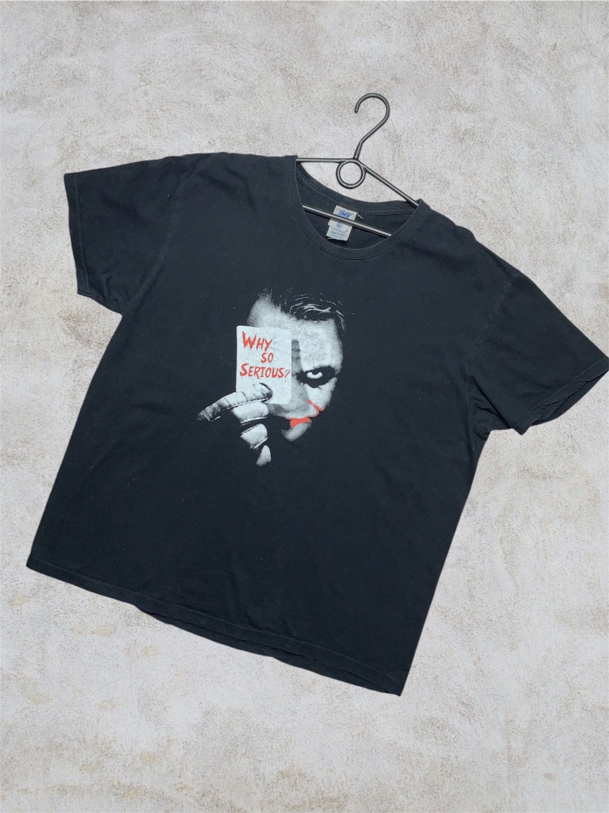 Vintage Why so serious joker vintage T-shirt Size XL Size US XL / EU 56 / 4 - 1 Thumbnail