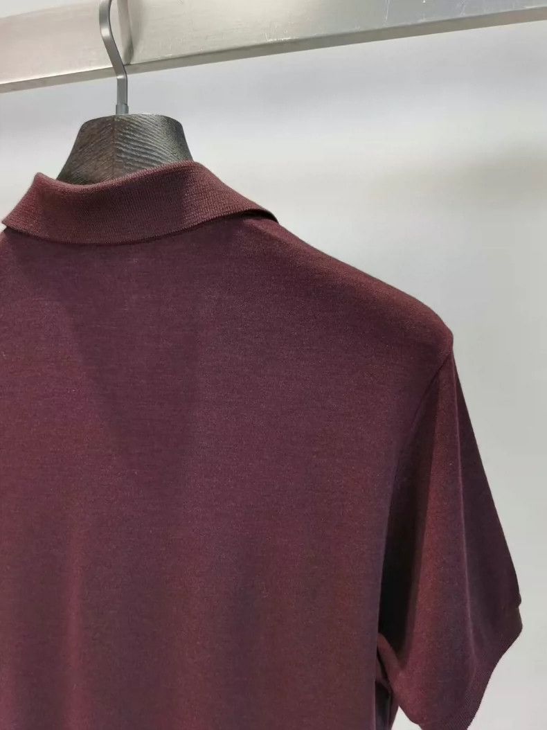 Loro Piana LORO PIANA Cashmere silk Polo shirt Size US XS / EU 42 / 0 - 9 Thumbnail