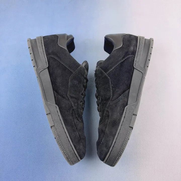 Louis Vuitton Louis Vuitton Trainer Black Sneakers -2508 Size US 9.5 / EU 42-43 - 6 Thumbnail
