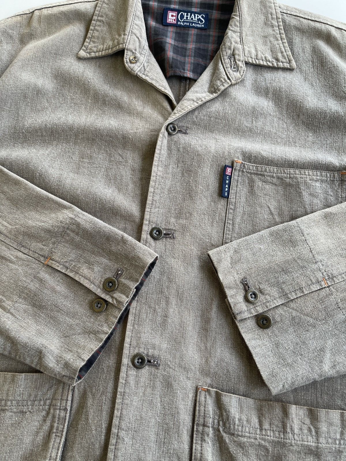 Chaps Ralph Lauren Vintage Chaps Ralph Lauren Workers Chore Jacket Size US L / EU 52-54 / 3 - 6 Thumbnail
