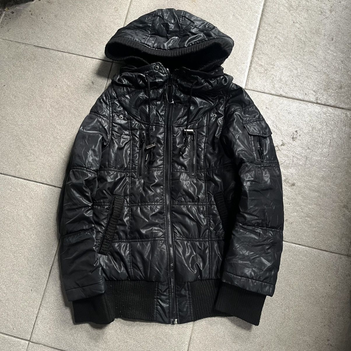 If Six Was Nine 🥷🏾 Resolution by Colza puffer gimick jacket black Size US M / EU 48-50 / 2 - 1 Thumbnail