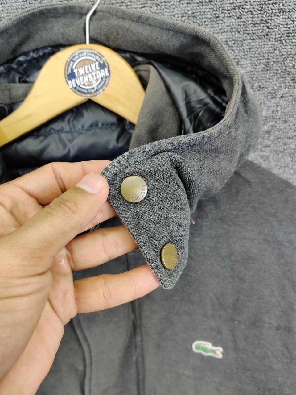 Lacoste Vintage Lacoste Down Puffer Jacket Size US L / EU 52-54 / 3 - 5 Thumbnail