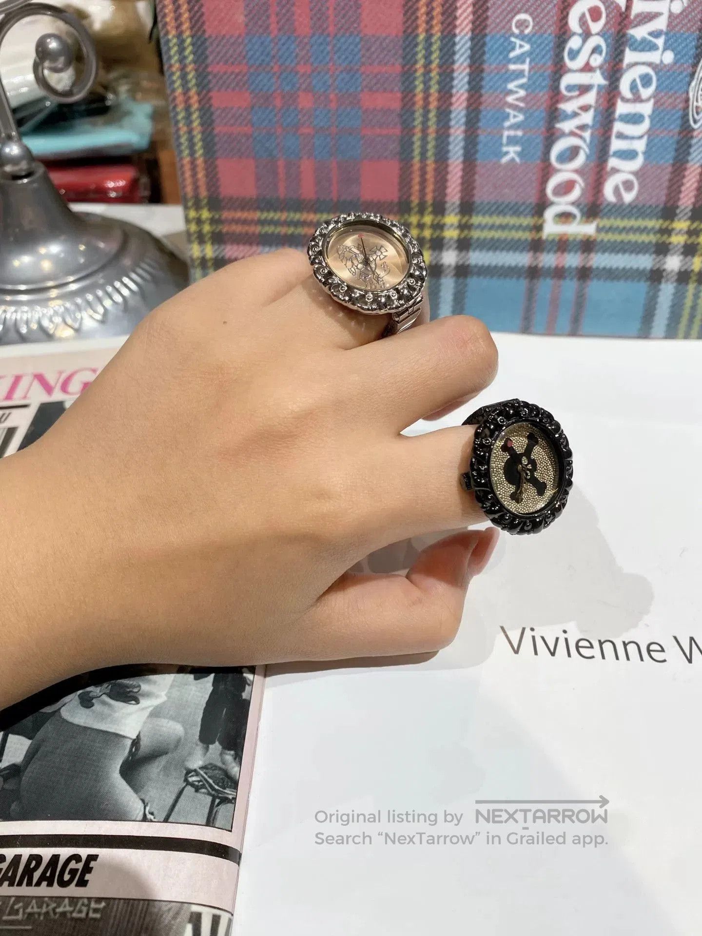 Vivienne Westwood Vivienne Westwood Saturn Snake Ring Watch. Size ONE SIZE - 1 Thumbnail