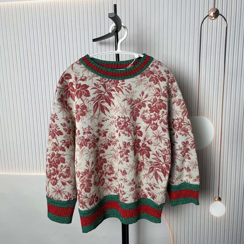 Gucci XS Size Floral Sweatshirt
