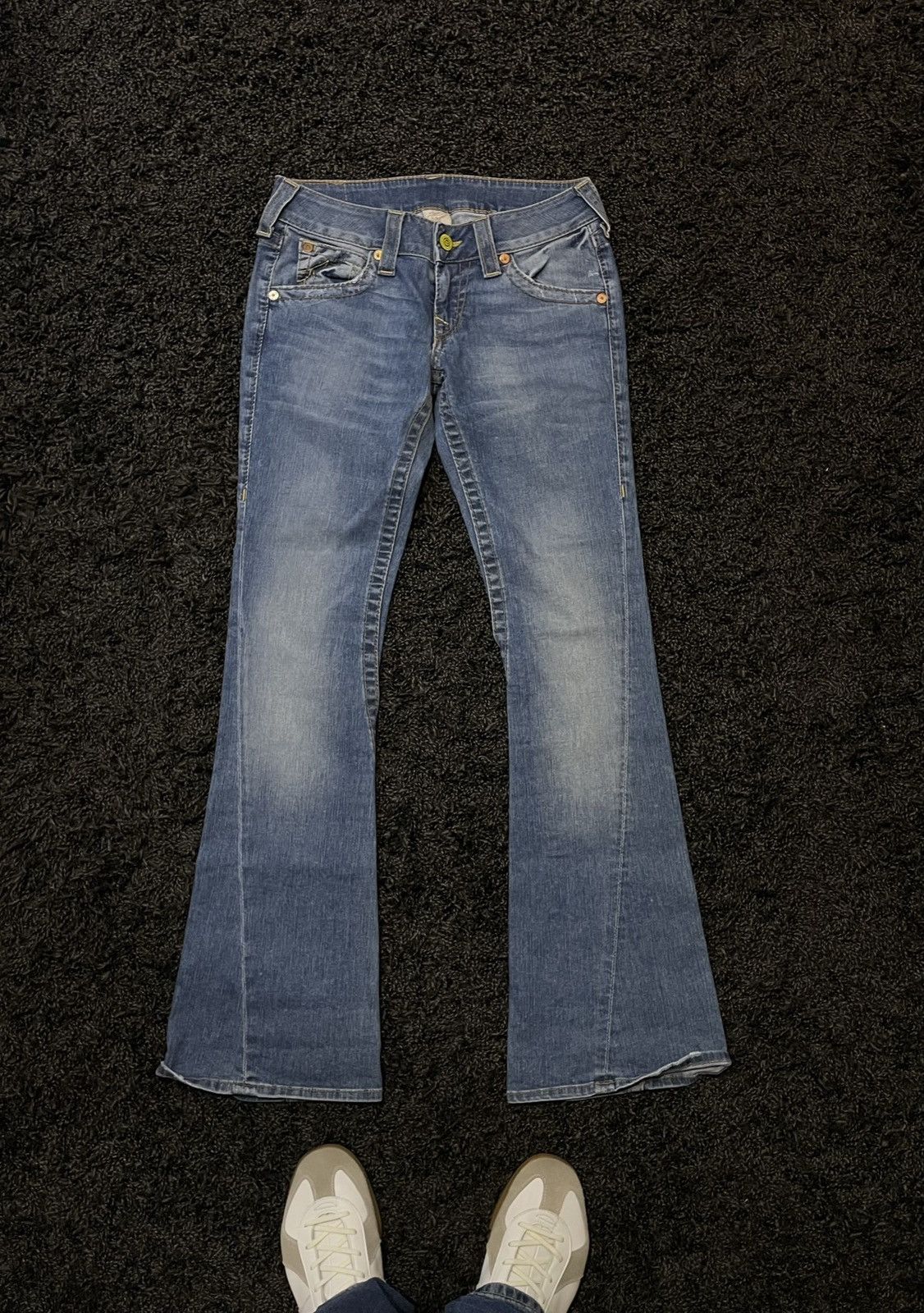 True Religion True Religion Skinny Wide Vintage Pant Jeans Y2K Streetwear Size 30" / US 8 / IT 44 - 10 Thumbnail