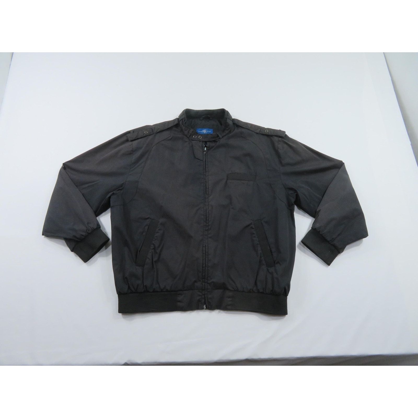 Towncraft Towncraft Lightweight Bomber Jacket Black Sz L 1980s Size US L / EU 52-54 / 3 - 1 Thumbnail