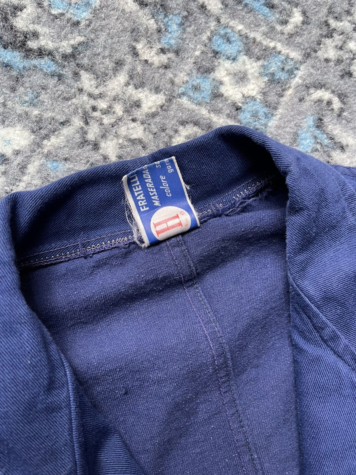Vintage Vintage 70s Workwear Chore Jacket Size US L / EU 52-54 / 3 - 4 Thumbnail