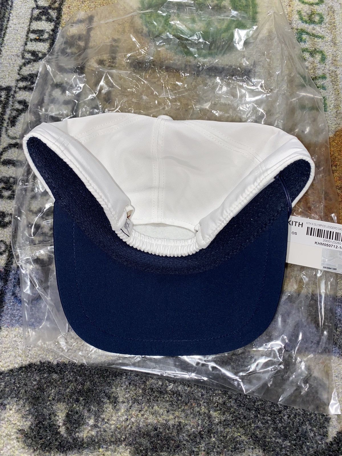 Kith × USA Olympics Kith for Team USA Leggero Cap White Sanddrift Size ONE SIZE - 2 Thumbnail