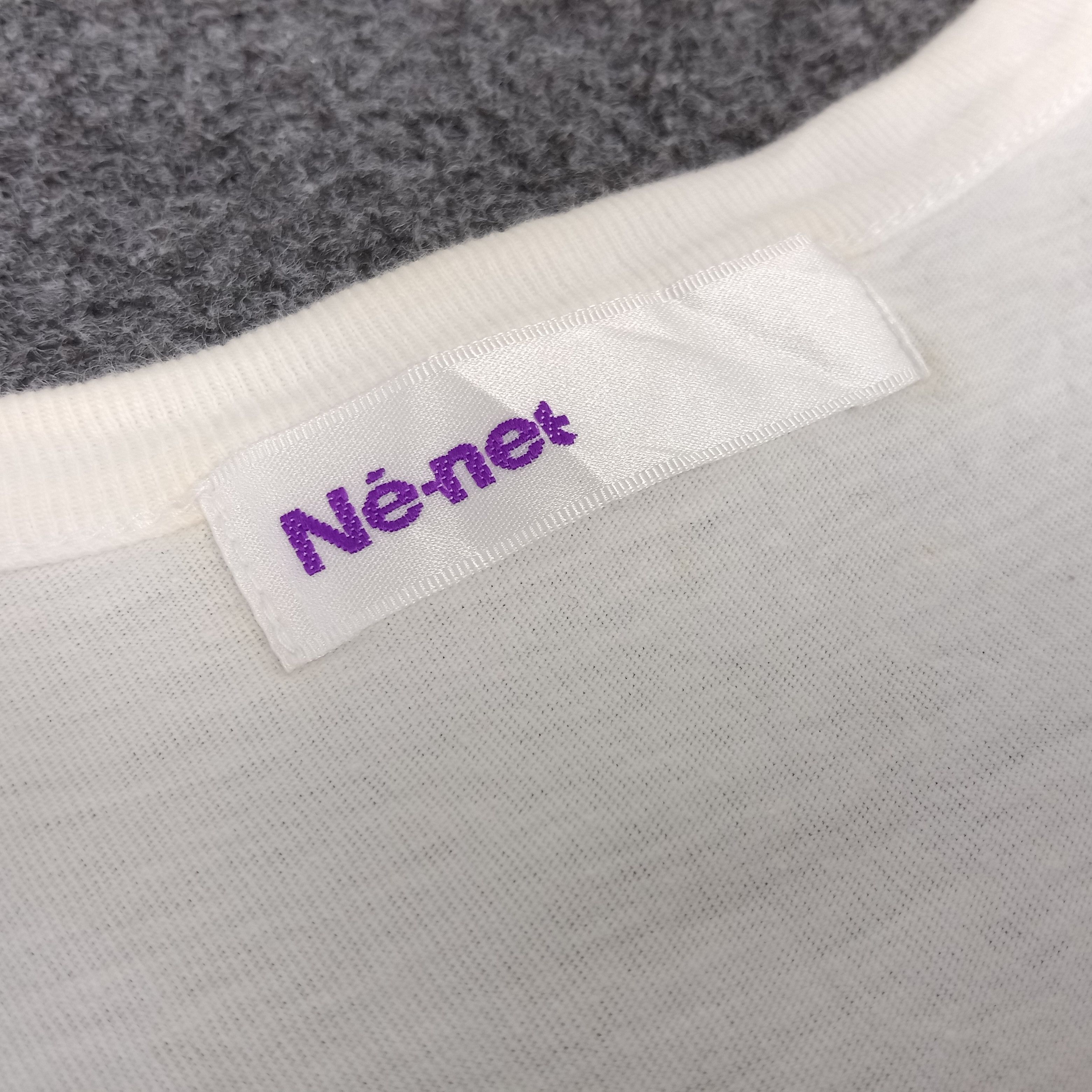 Issey Miyake × Ne-Net × Vintage Ne-Net by Issey Miyake Japanese Designer Tshirt Size US S / EU 44-46 / 1 - 5 Thumbnail