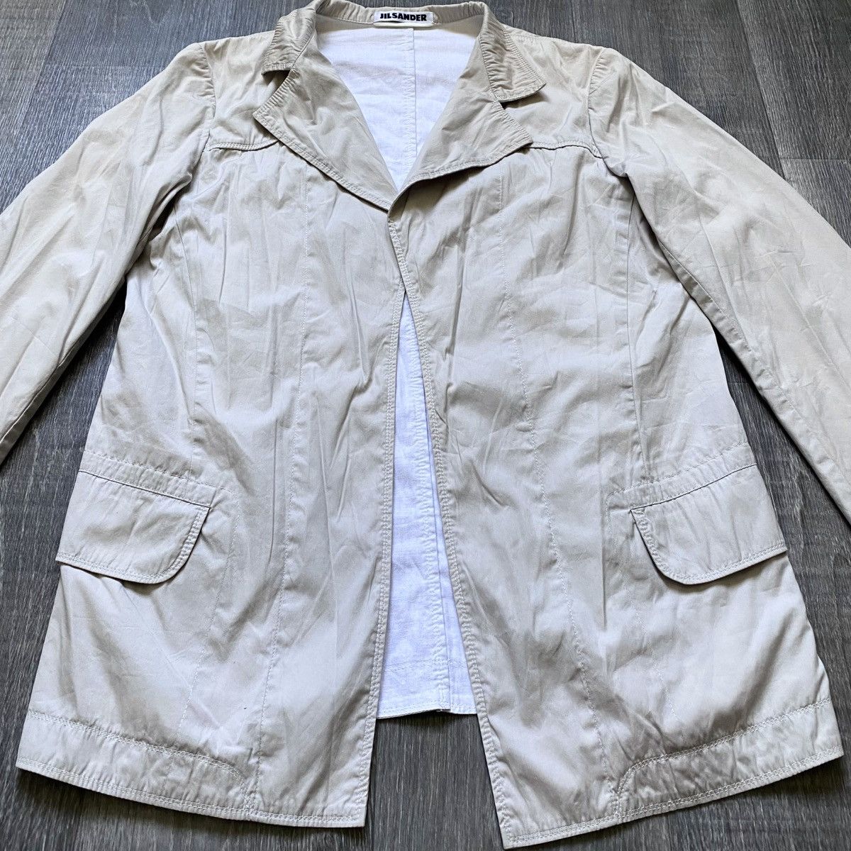 Jil Sander Women’s Jil Sander Vintage Avant Garde Blazer Light Jacket Size XS / US 0-2 / IT 36-38 - 5 Thumbnail