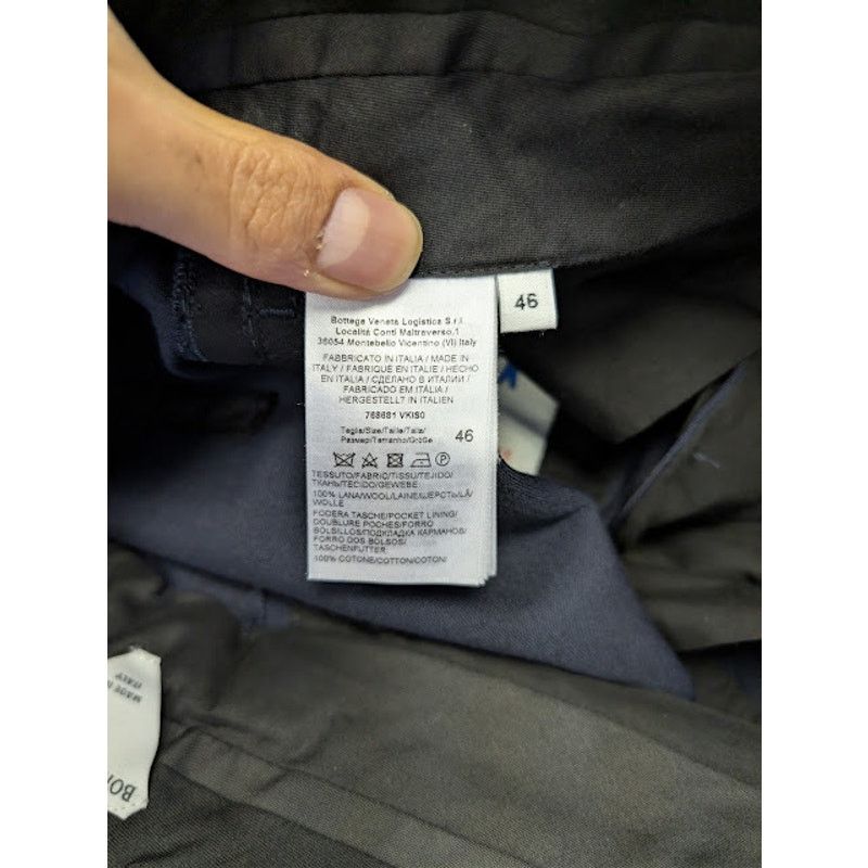 Bottega Veneta o1rshd1 Sartorial GDP Trousers Pant in Slate Grey Size US 30 / EU 46 - 18 Thumbnail