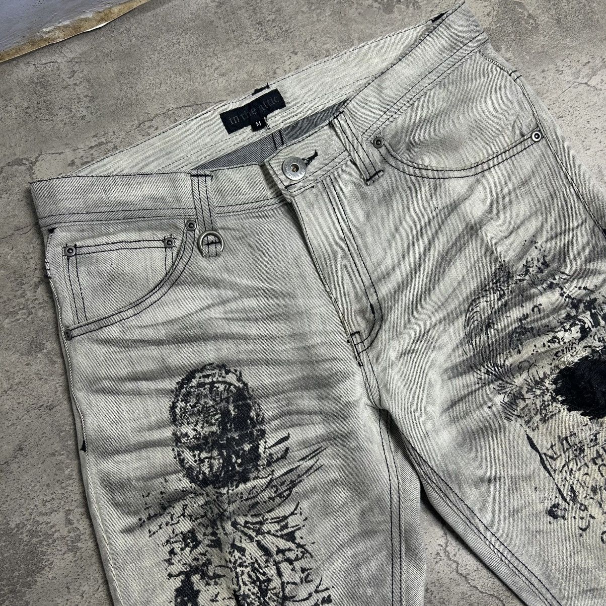 In The Attic Vintage Rare in the attic Acidwash Size US 32 / EU 48 - 4 Thumbnail